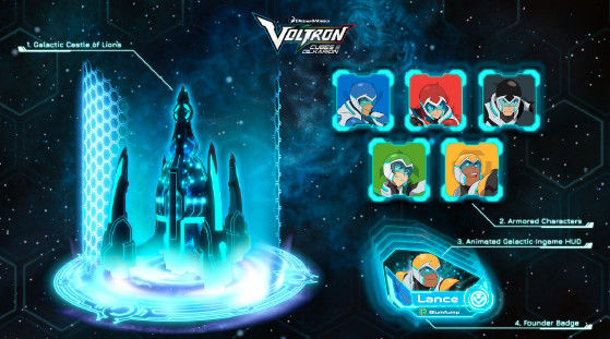 скриншот Voltron: Cubes Of Olkarion - Founder's Pack 0