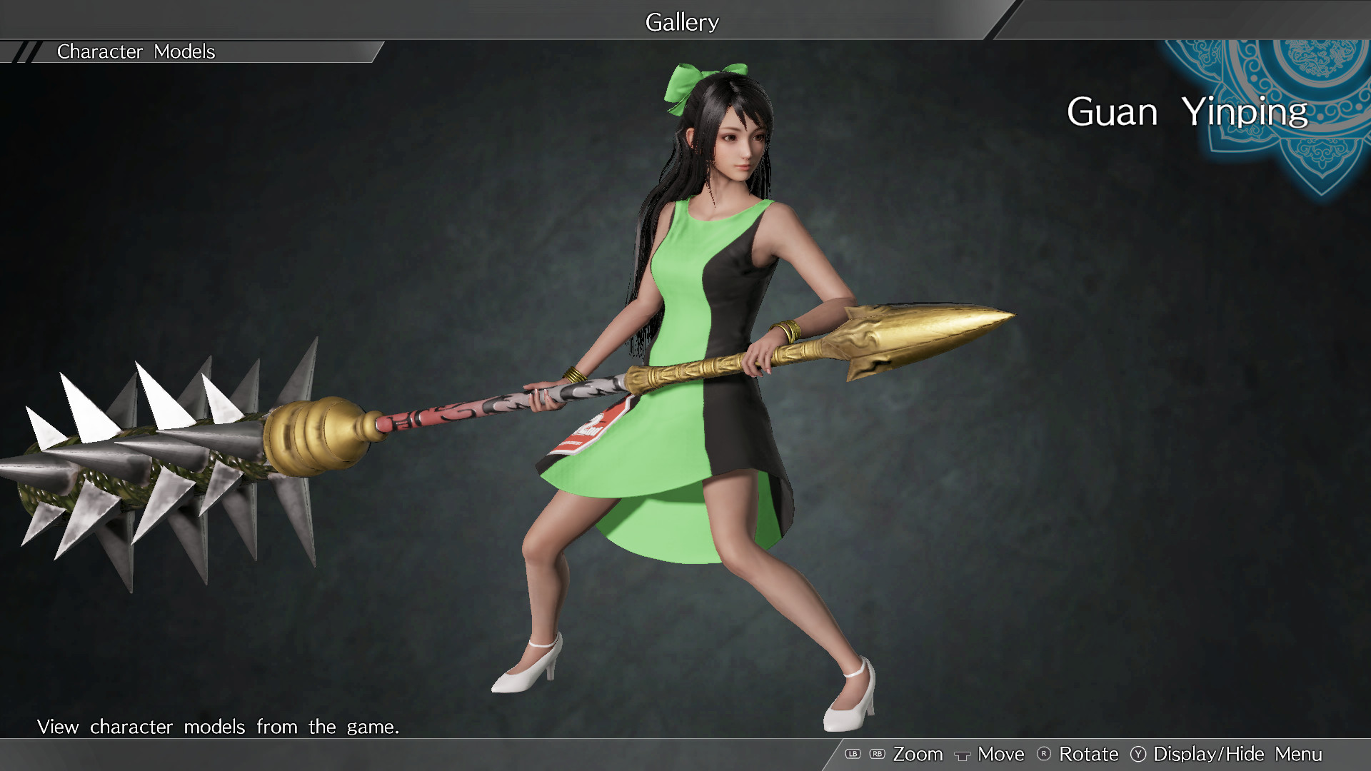 DYNASTY WARRIORS 9: Guan Yinping "Race Queen Costume" / 関銀屏「レースクイーン風コスチューム」 Featured Screenshot #1