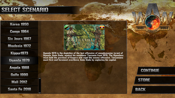 Wars Across The World: Uganda 1979 for steam Wars Across The World: Uganda 1979 for steam
