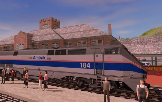 скриншот Trainz 2019 DLC - Amtrak P42DC - Phase IV 0