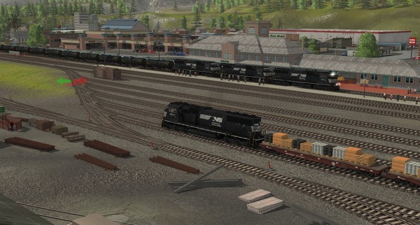 скриншот Trainz 2019 DLC - NS SD60E - Horsehead 4