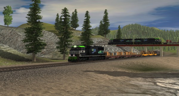 скриншот Trainz 2019 DLC - NS SD60E - 6963 GoRail 3