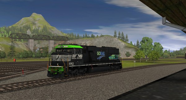 скриншот Trainz 2019 DLC - NS SD60E - 6963 GoRail 1