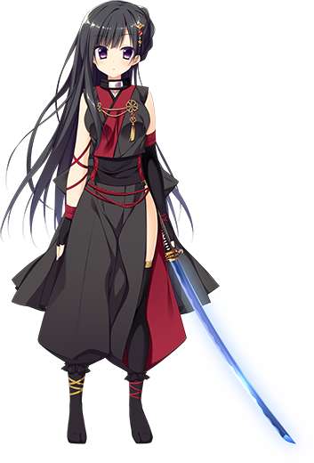 Premium Vector | Female ninja manga character for comics in vector