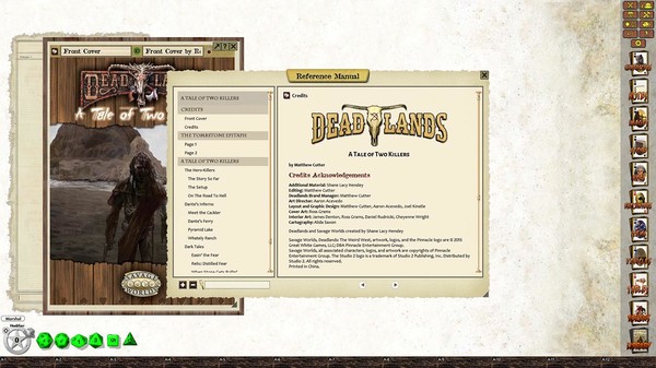 скриншот Fantasy Grounds - Deadlands Reloaded: A Tale of Two Killers (Savage Worlds) 3