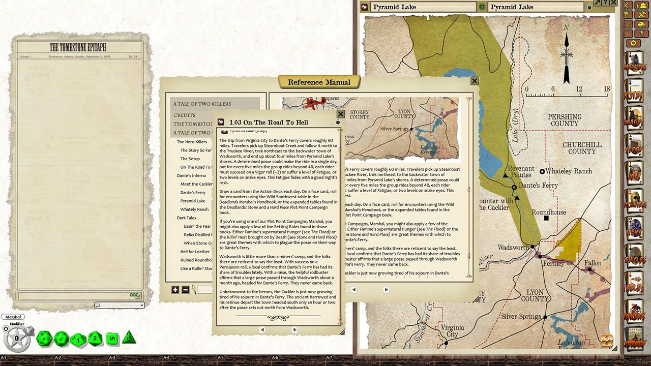 Fantasy Grounds - Deadlands Reloaded: A Tale of Two Killers (Savage Worlds) Featured Screenshot #1