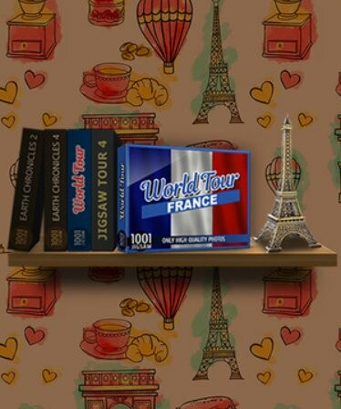 1001 Jigsaw. World Tour: France