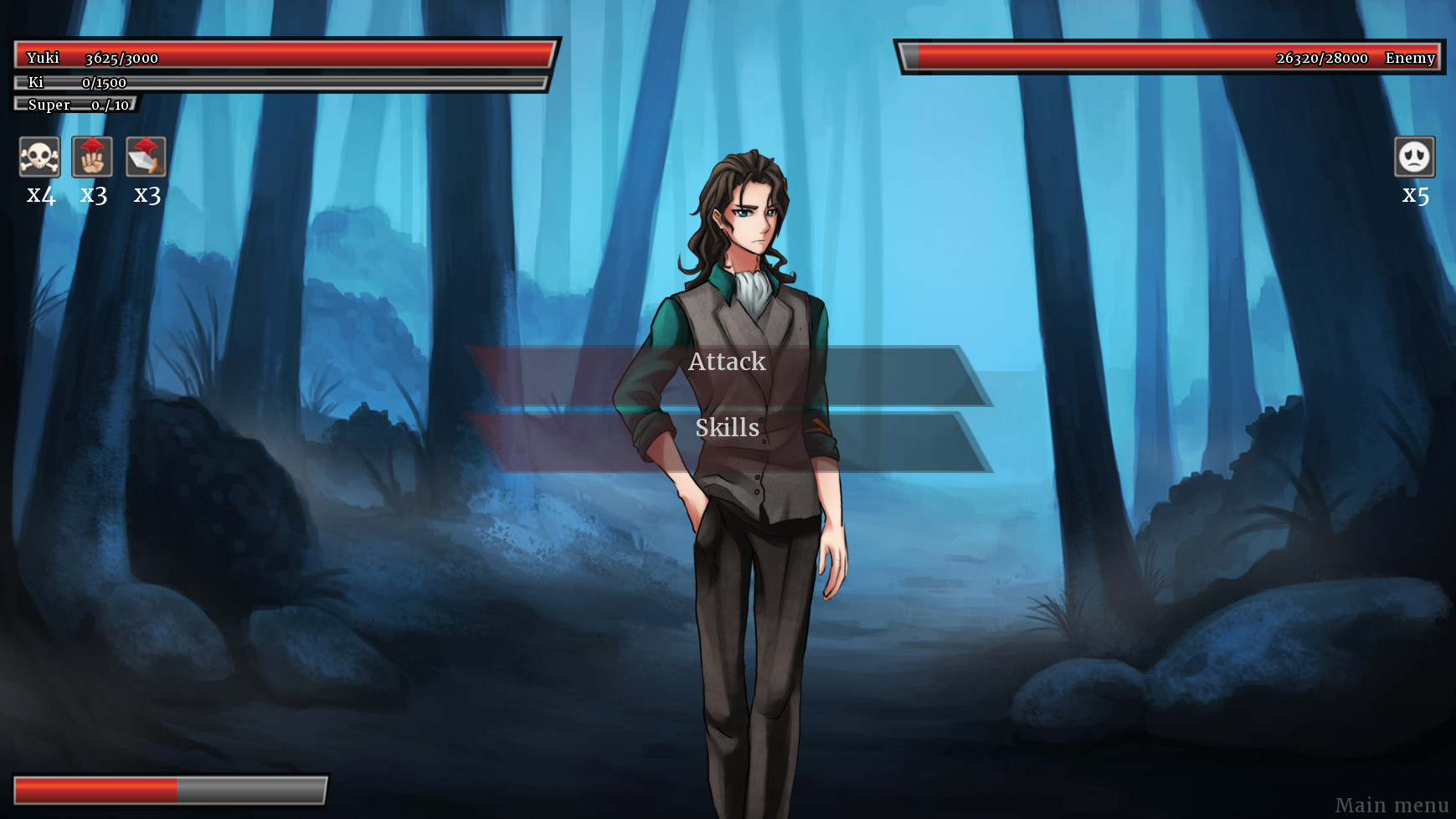 Winter's empty mask - Boss Rush screenshot screenshot 8