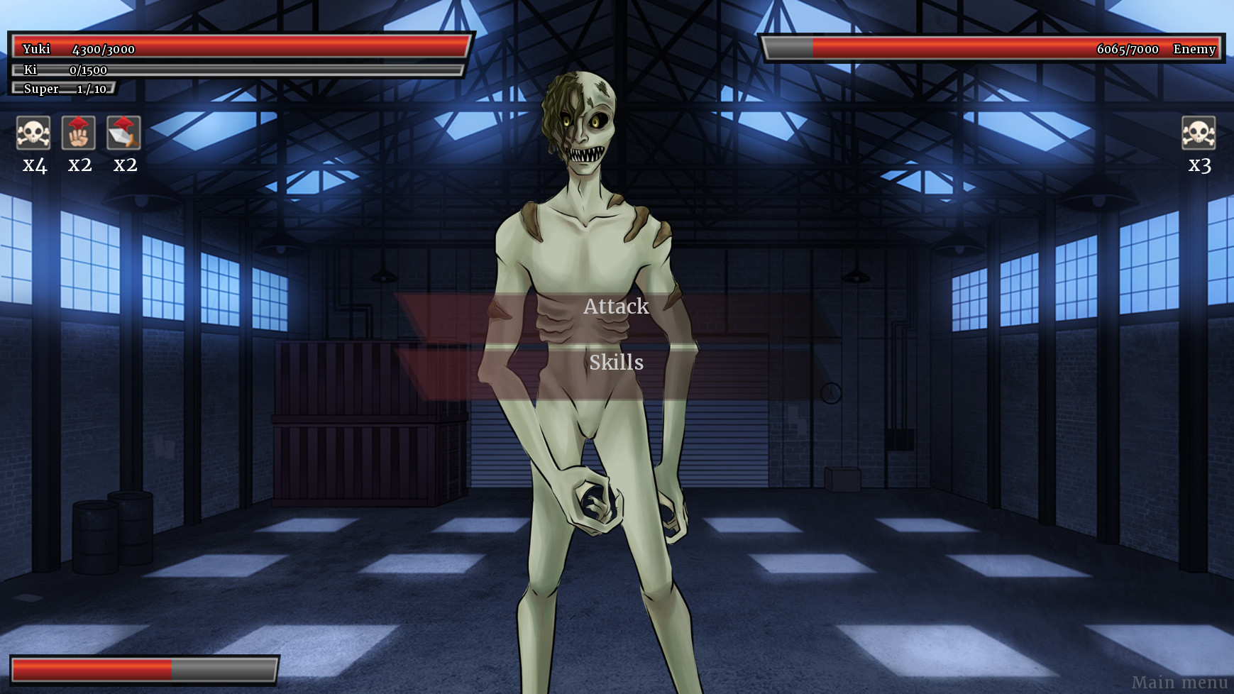 Winter's empty mask - Boss Rush screenshot thumbnail screenshot 4