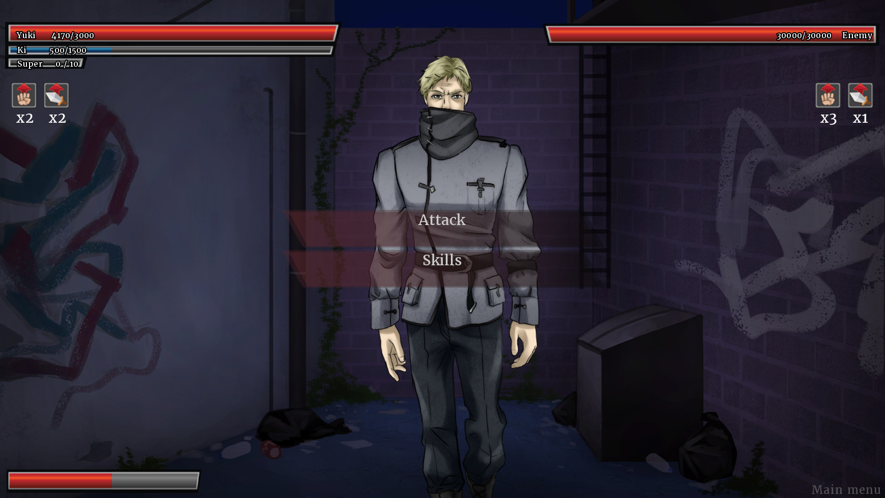 Winter's empty mask - Boss Rush screenshot thumbnail screenshot 7