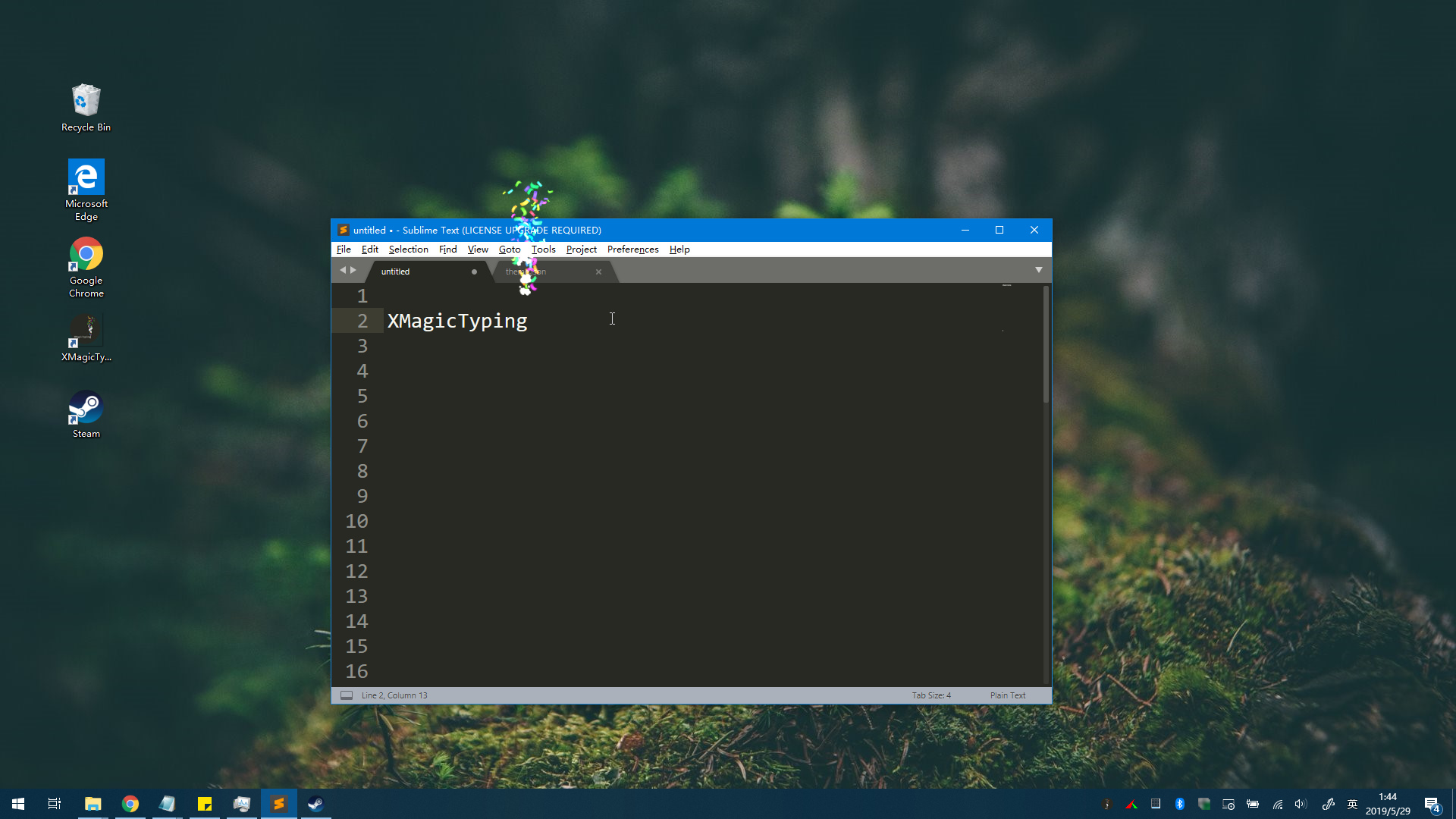 XMagicTyping screenshot 1