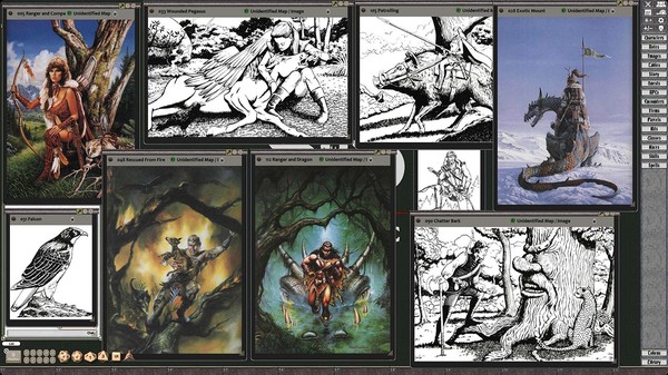 скриншот Fantasy Grounds - D&D Classics: PHBR11 The Complete Ranger's Handbook (2E) 1