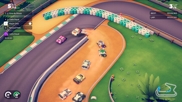 Circuit Superstars скриншот