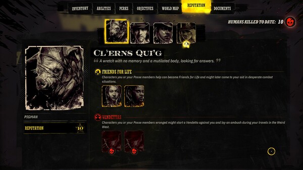 Screenshot of Weird West