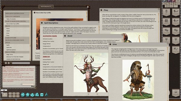 скриншот Fantasy Grounds - Margreve Player's Guide (5E) 3
