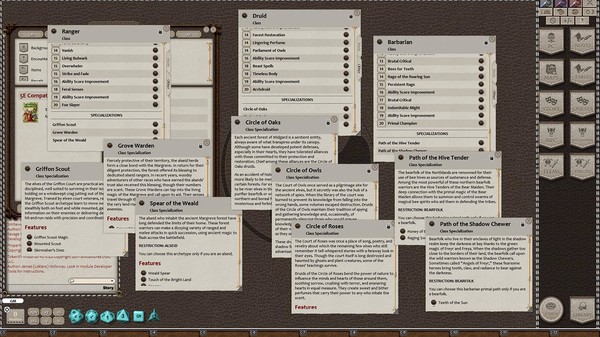 скриншот Fantasy Grounds - Margreve Player's Guide (5E) 0