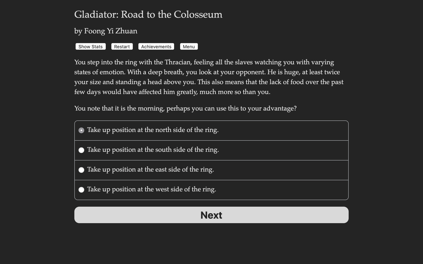 Gladiator: Road to the Colosseum Demo #2