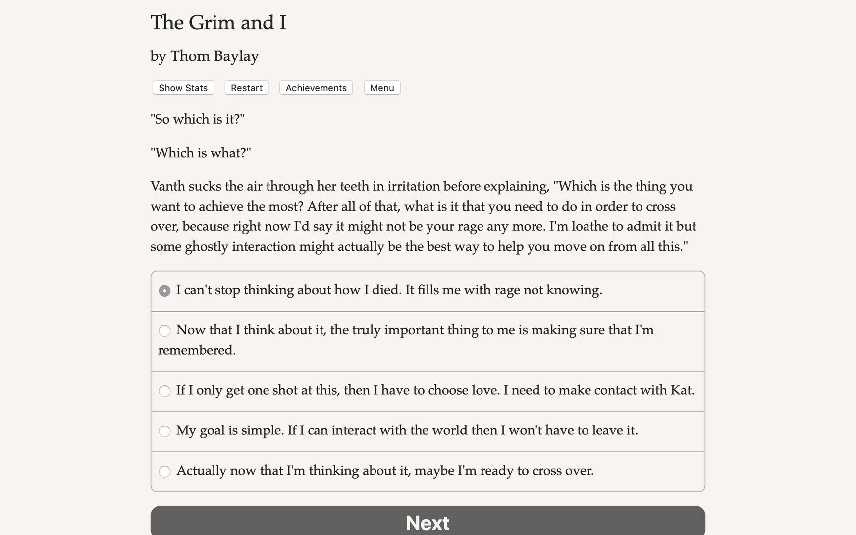 The Grim and I Demo #5