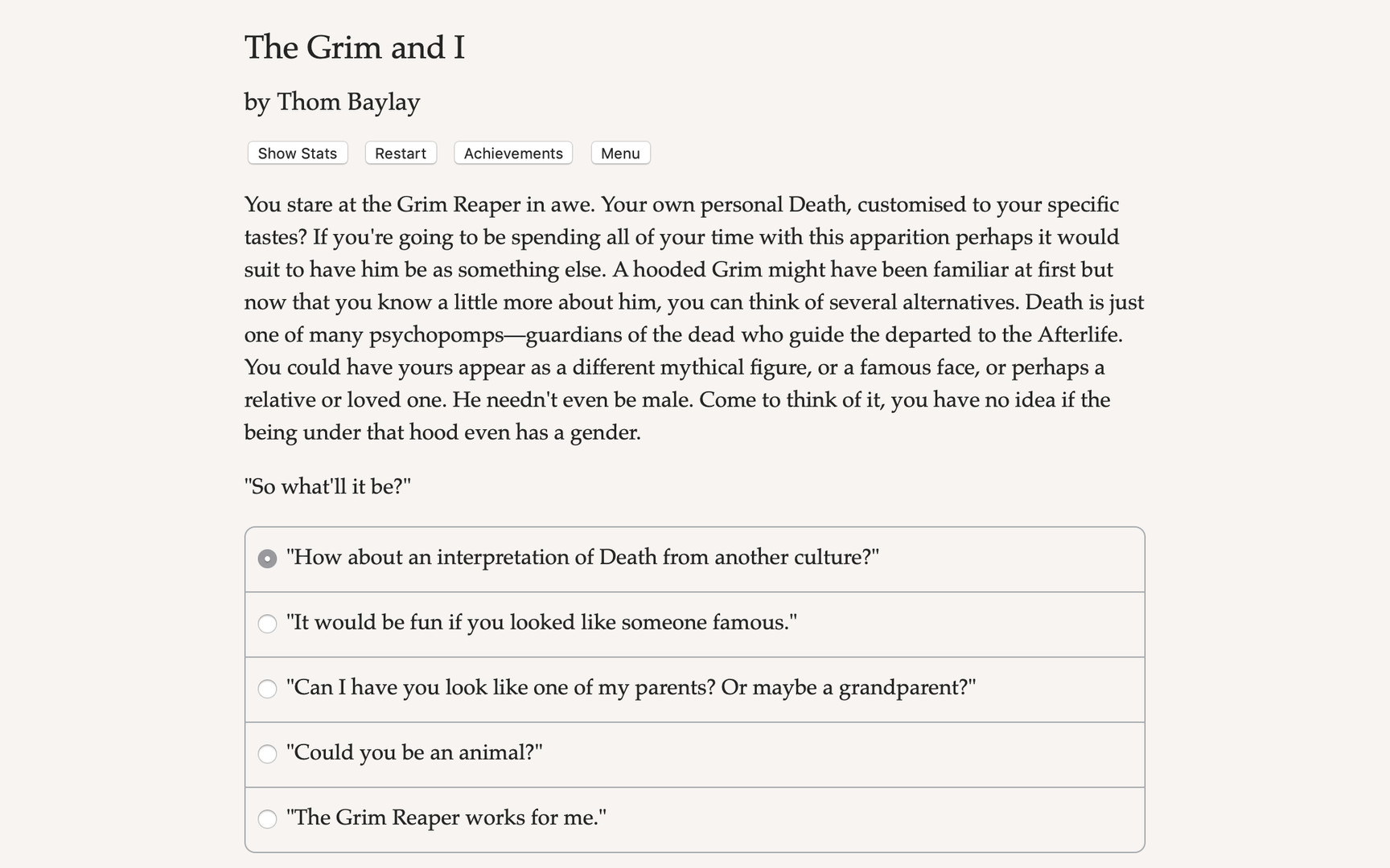 The Grim and I Demo #4