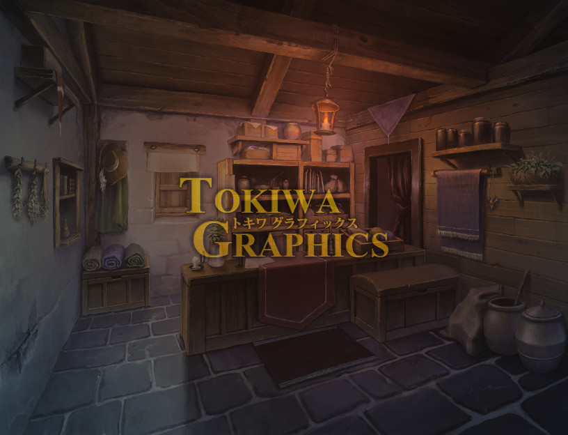 Visual Novel Maker - TOKIWA GRAPHICS Event BG No.1 Blacksmith/Tool shop #3