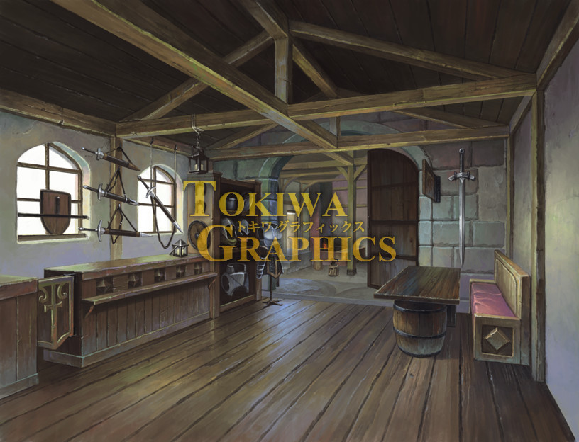 Visual Novel Maker - TOKIWA GRAPHICS Event BG No.1 Blacksmith/Tool shop #5