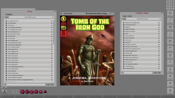 скриншот Fantasy Grounds - Tomb of the Iron God (5E) 5