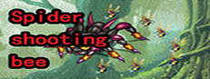 Spider shooting bee 게임 이미지