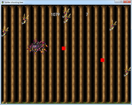 скриншот Spider shooting bee 2