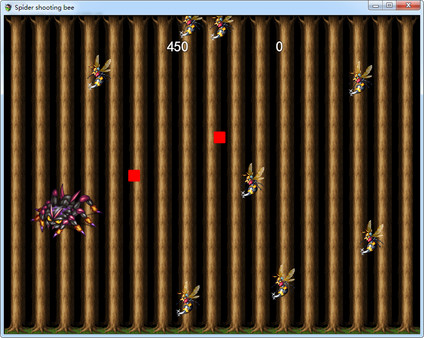 скриншот Spider shooting bee 5