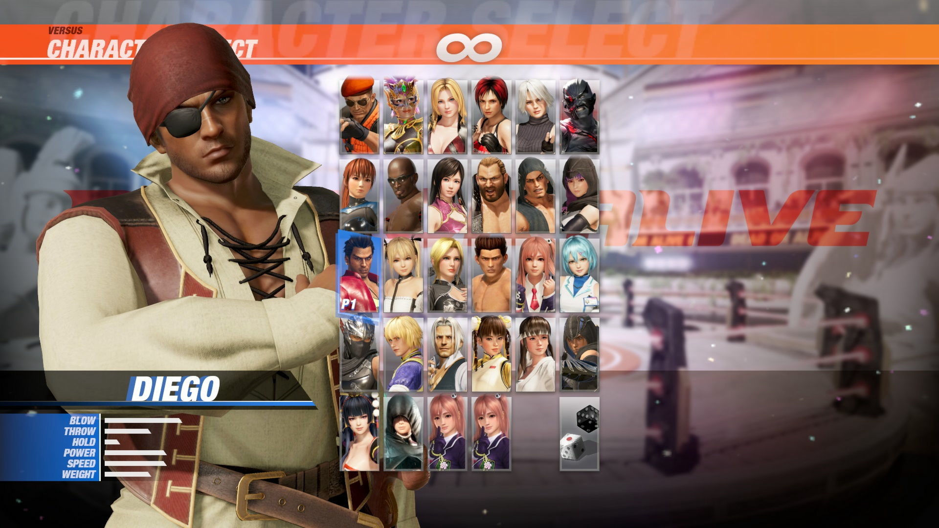 DOA6 Pirates of the 7 Seas Costume Vol.1 - Diego #0