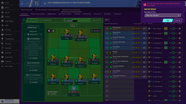 скриншот Football Manager 2020 Touch 4