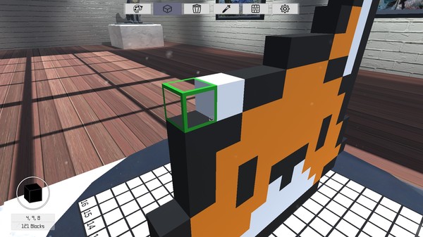 Voxel Printer game for Linux 1