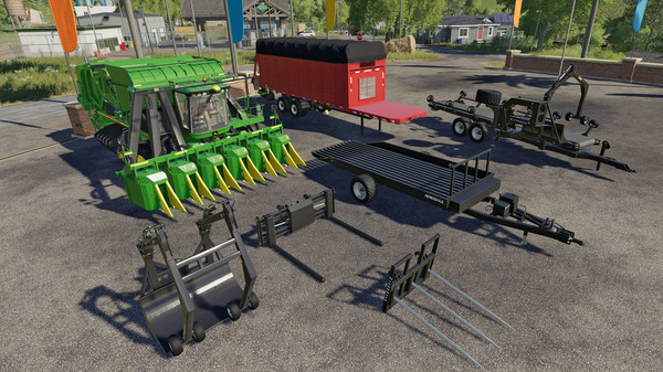 скриншот Farming Simulator 19 - John Deere Cotton DLC 4