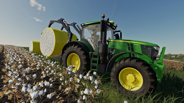 скриншот Farming Simulator 19 - John Deere Cotton DLC 1