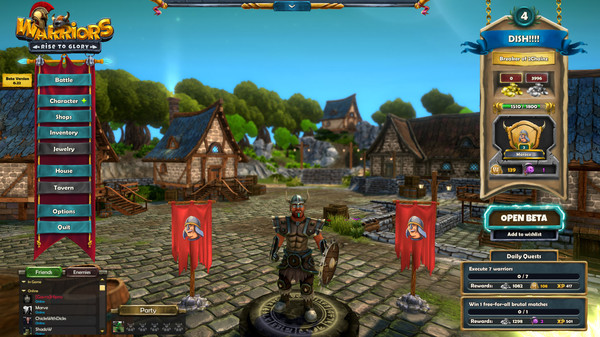 скриншот Warriors: Rise to Glory! Online Multiplayer Open Beta 5