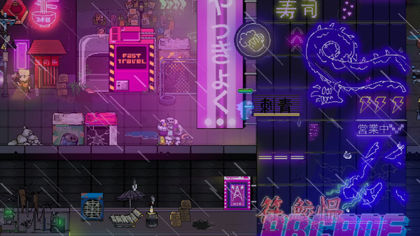 скриншот Neon City Riders 4