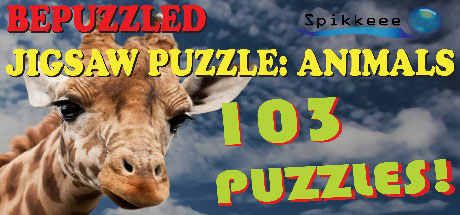 Bepuzzled Jigsaw Puzzle: Animals 103 Puzzles Cover Image
