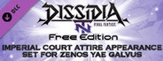 DFF NT: Imperial Court Attire Appearance Set for Zenos yae Galvus