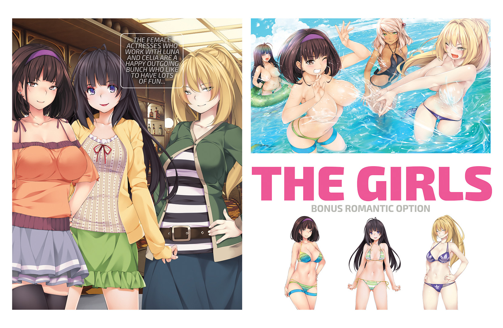 Love in the Limelight - Artbook screenshot screenshot 3