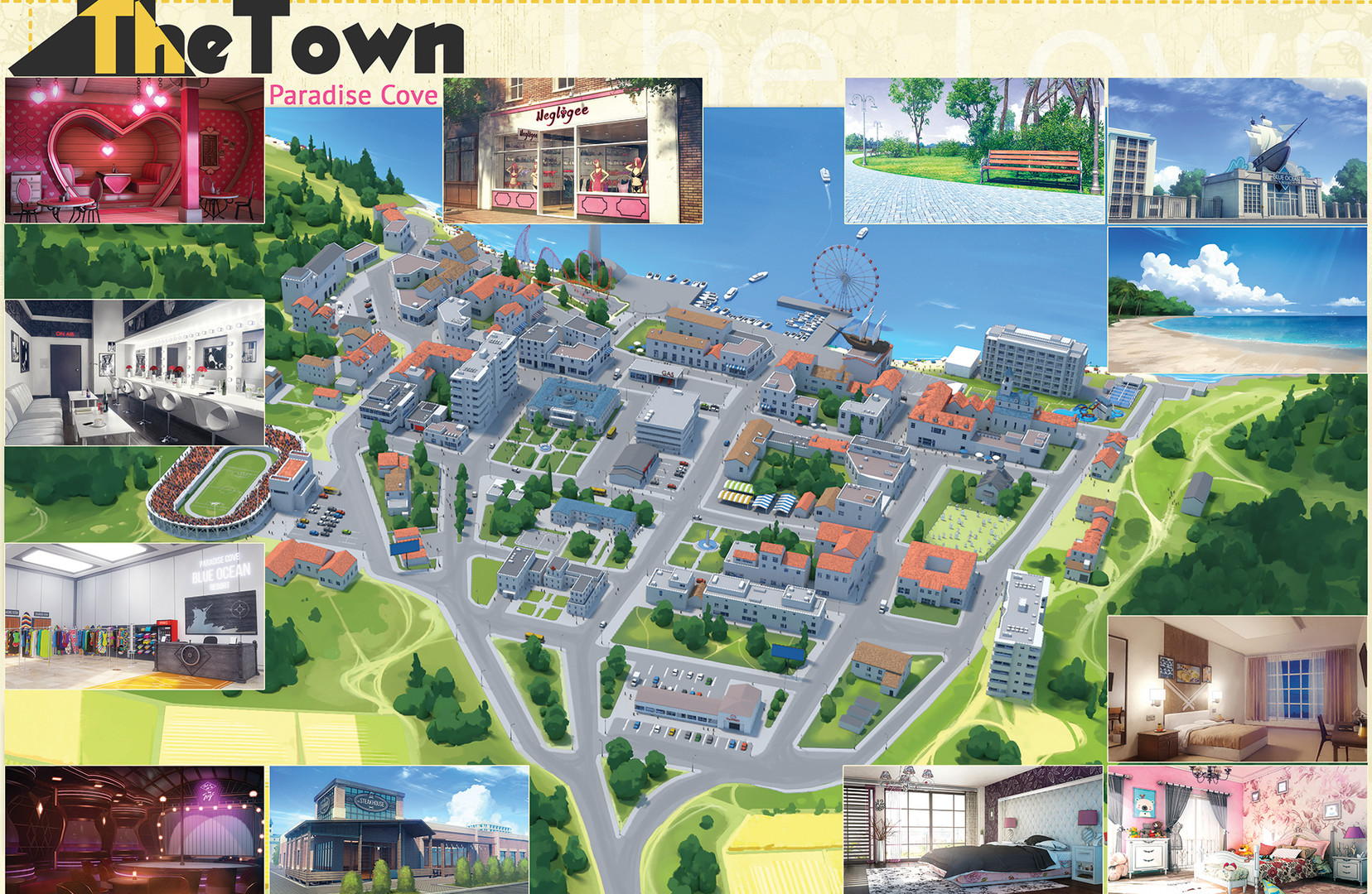 Love in the Limelight - Artbook screenshot screenshot 1