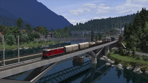 KHAiHOM.com - Train Simulator: Surselva Line: Reichenau-Tamins - Disentis/Mustér Route Add-On