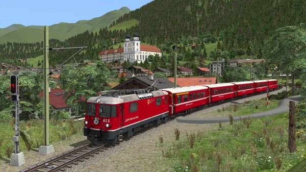 KHAiHOM.com - Train Simulator: Surselva Line: Reichenau-Tamins - Disentis/Mustér Route Add-On