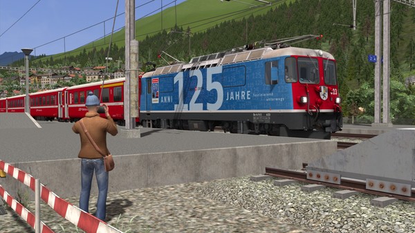 скриншот Train Simulator: Surselva Line: Reichenau-Tamins - Disentis/Mustér Route Add-On 5