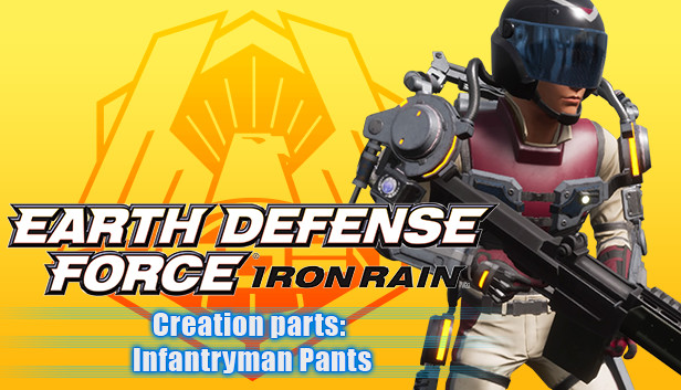 EARTH DEFENSE FORCE: IRON RAIN - Creation parts: Infantryman Pants