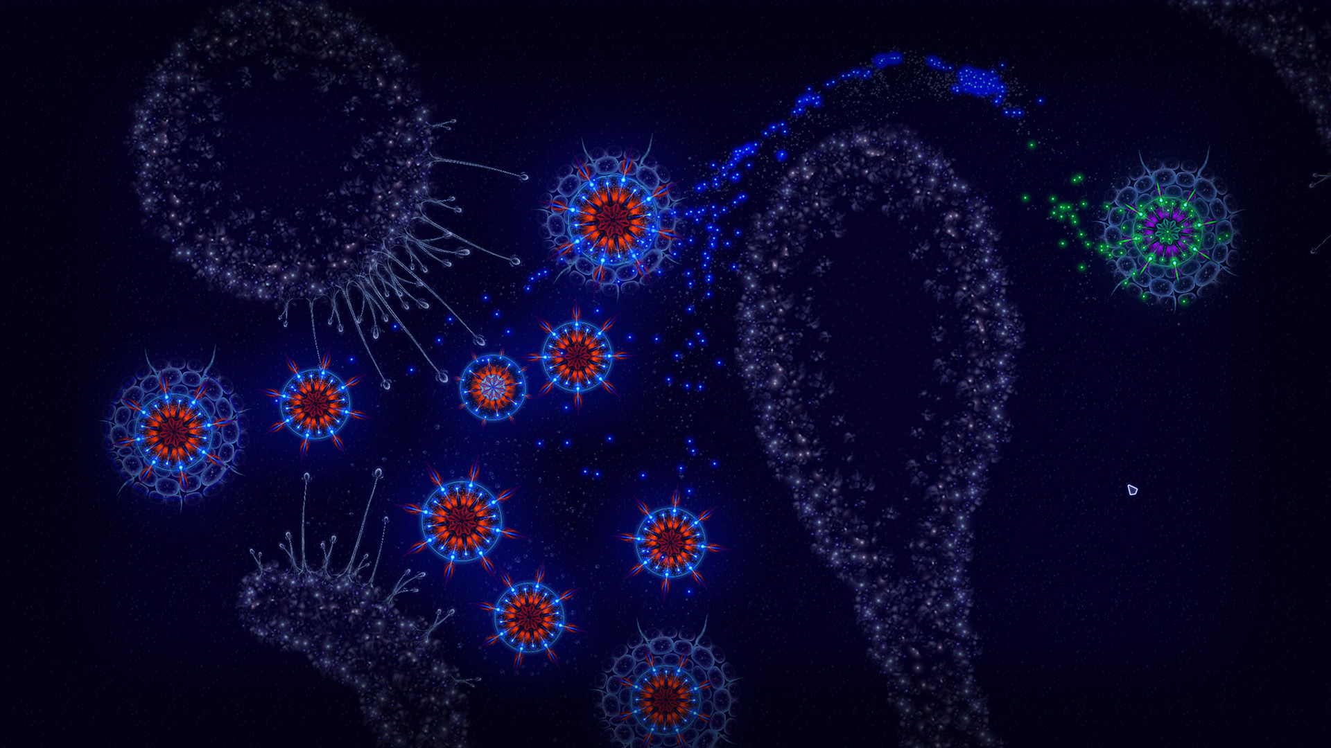 Microcosmum: survival of cells Demo #16