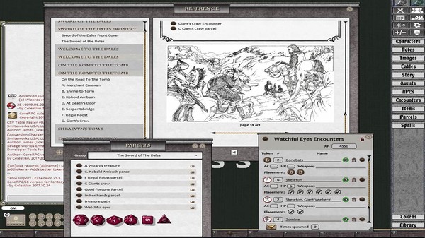 Fantasy Grounds - D&D Classics: The Sword of the Dales (2E)