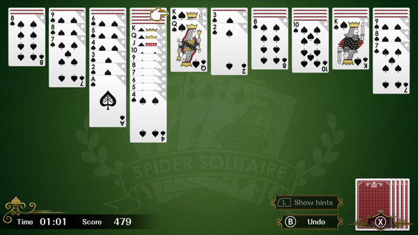 скриншот Spider Solitaire F 0