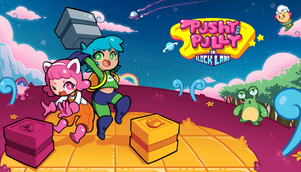 Capsule image of "Pushy and Pully in Blockland" which used RoboStreamer for Steam Broadcasting