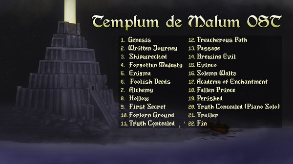 скриншот Templum de Malum OST 0
