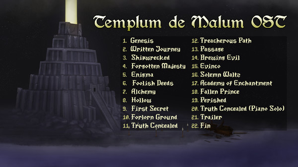 Templum de Malum OST for steam